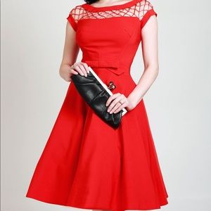 Tatyana Alika circle Dress Red